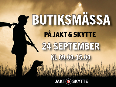 Mässan med jägarbild